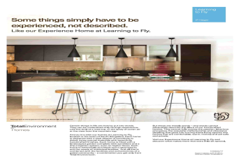 Adore homes with beautifully handcrafted finishes at Total Environment Learning To Fly in Bangalore